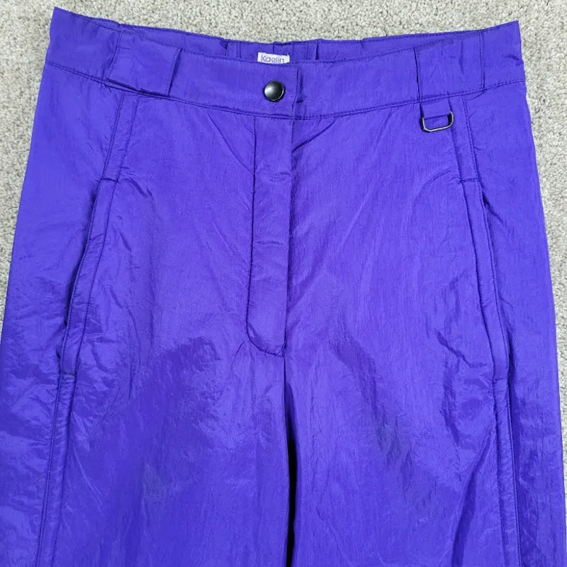 VTG Kaelin Thermolite Ski Pants Womens 10 Purple‎ Insulated Winter Snowboard Purple - Image 10