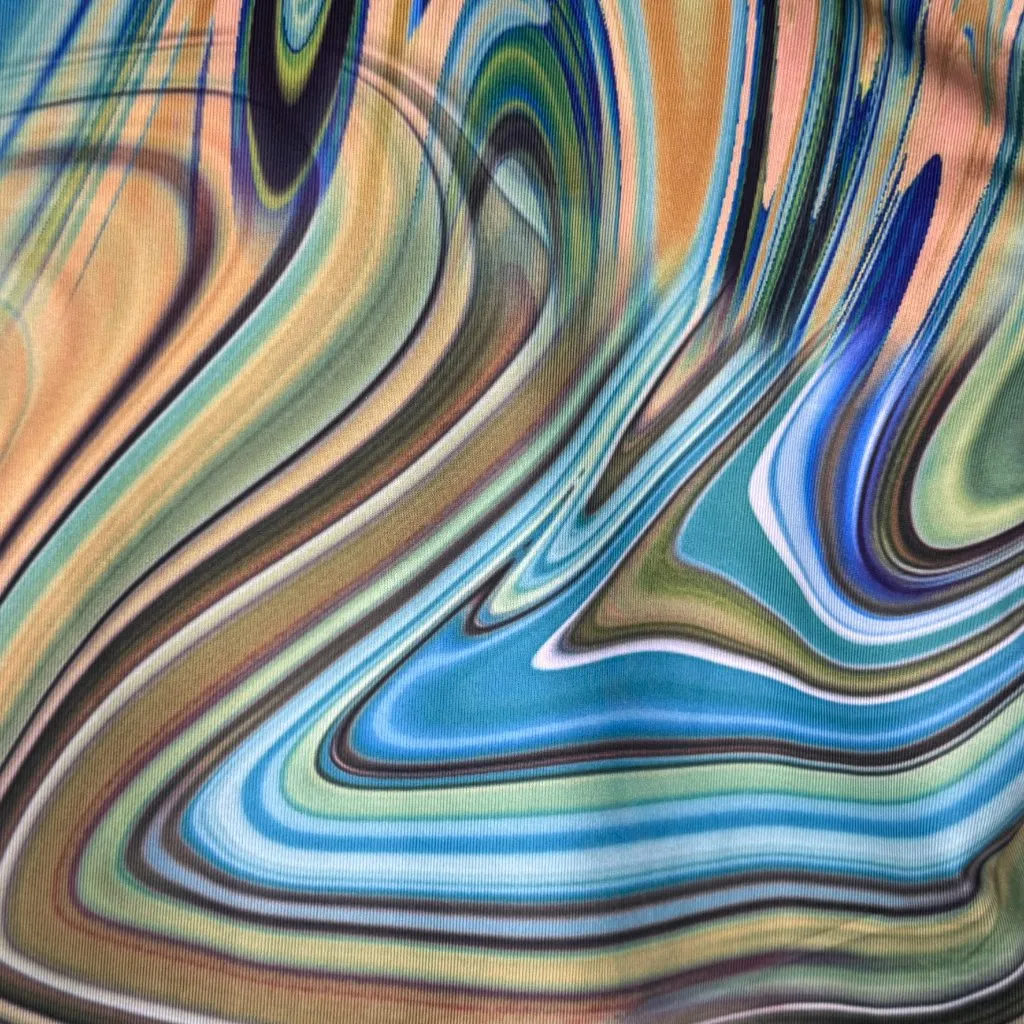 Colorful Swirl Patterned Long - Image 4