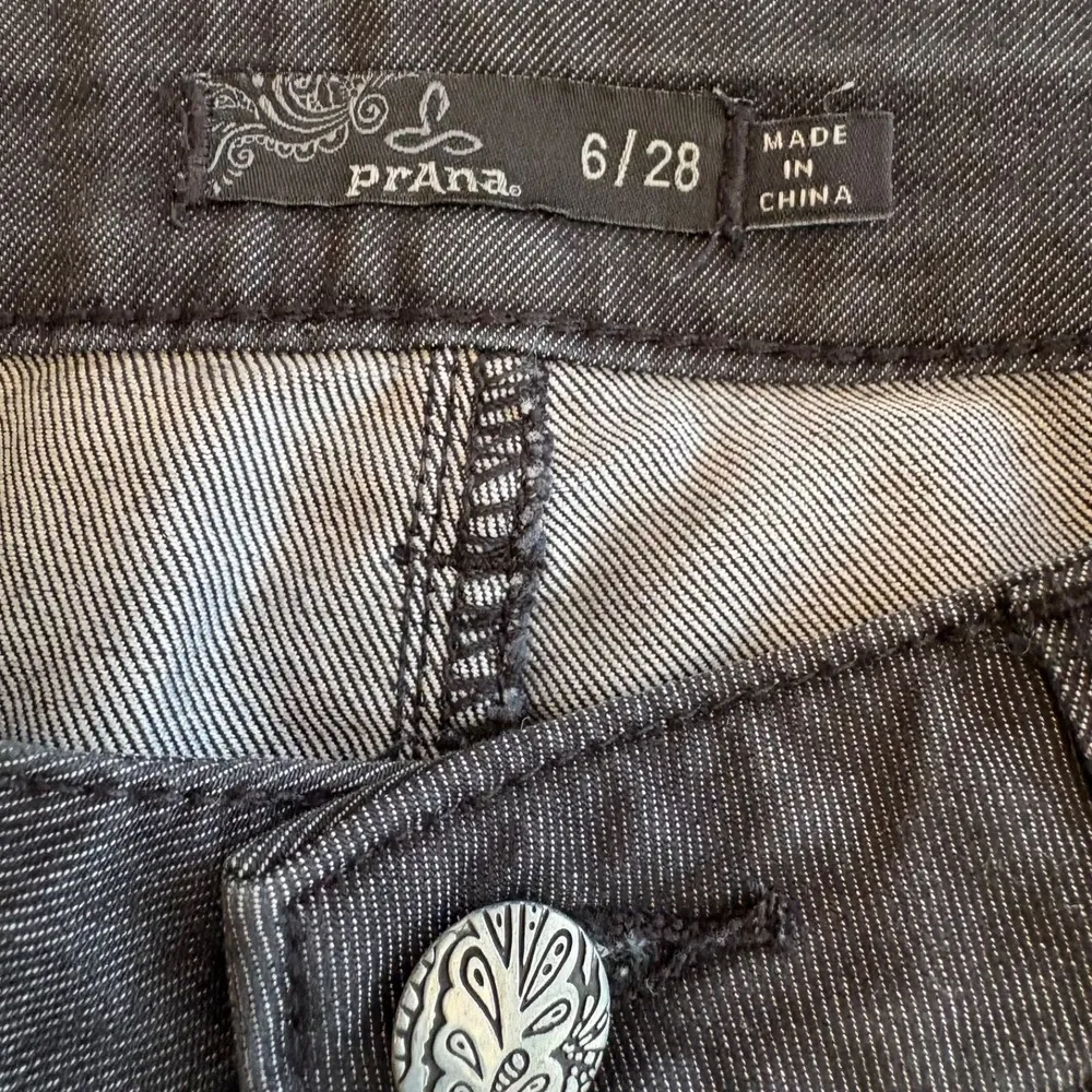 prAna Jada Jean Low-Rise Stretch Dark Denim Solid Women's Tall 31.5" Inseam 6/28 - Image 8