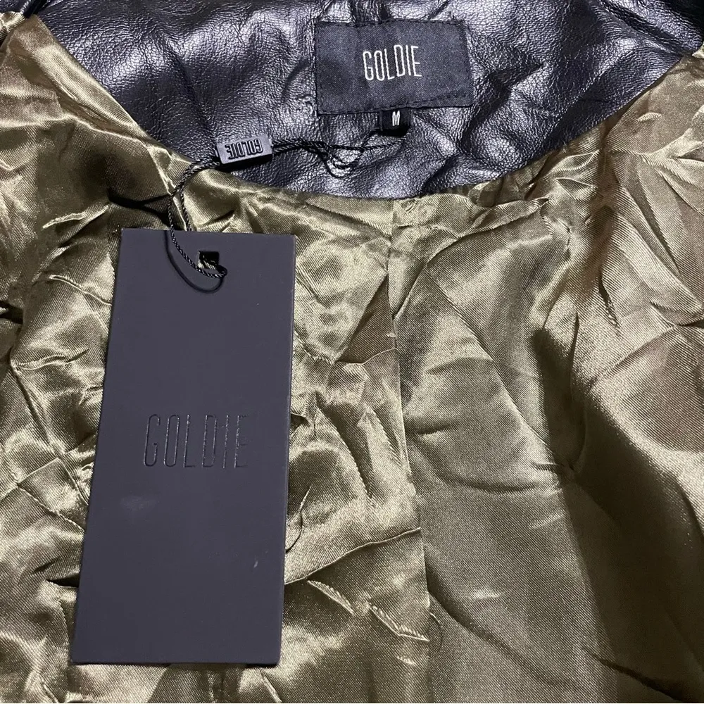 Goldie Faux Fur Bomber Jacket size M - Image 9