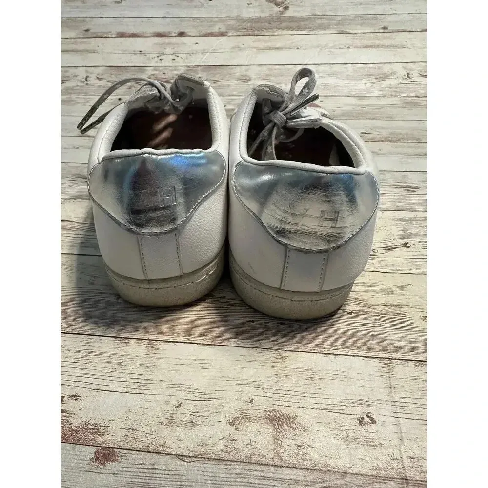 Vintage Havana Sneakers Size 11 White Star Leather Fashion Shoes - Image 10