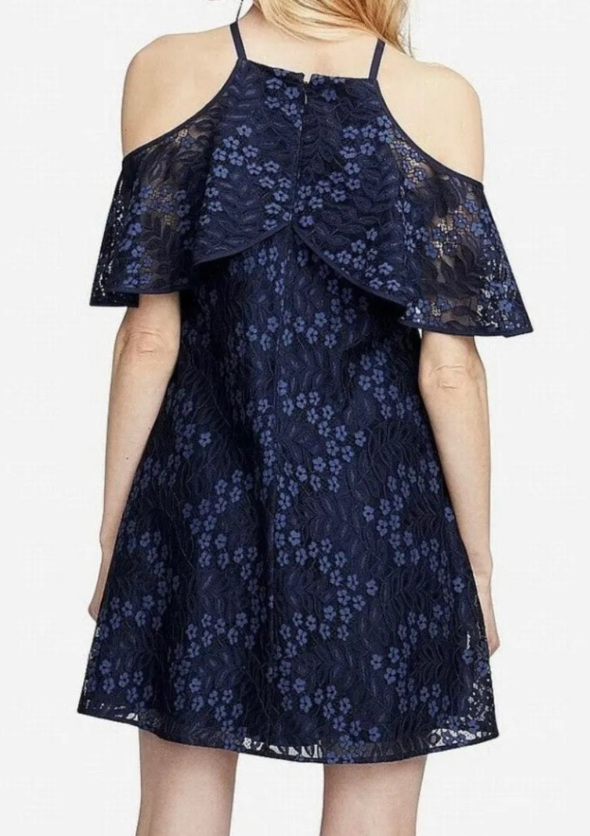 2584 Rachel  Lace Cold-Shoulder dress - Image 4