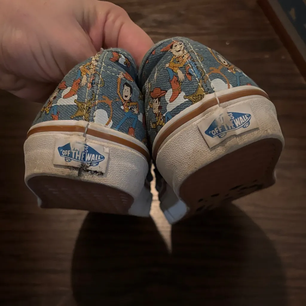 Vans Toy Story Sneakers - Blue and Brown - Image 3
