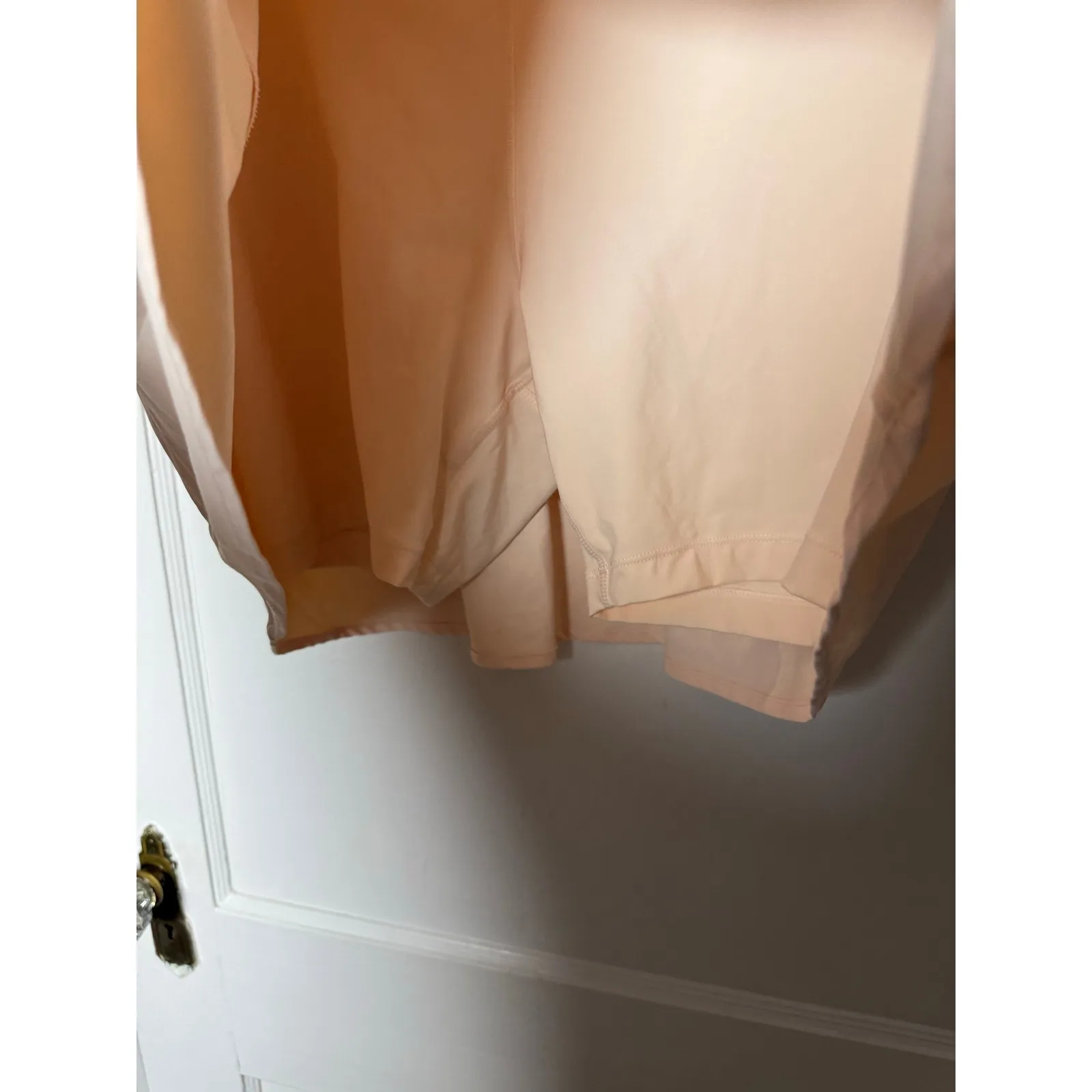 Nike Dri-fit Athletic Stretch Skirt Skort Peach Pink Short High Rise Sporty XL - Image 4