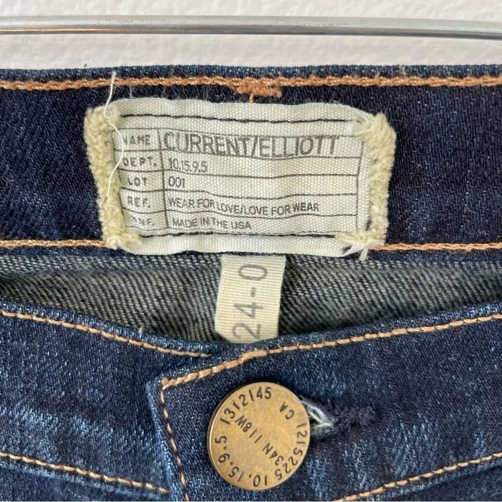 {24} Current Elliott Jeans The Slouchy Stiletto in River Bend - Image 2