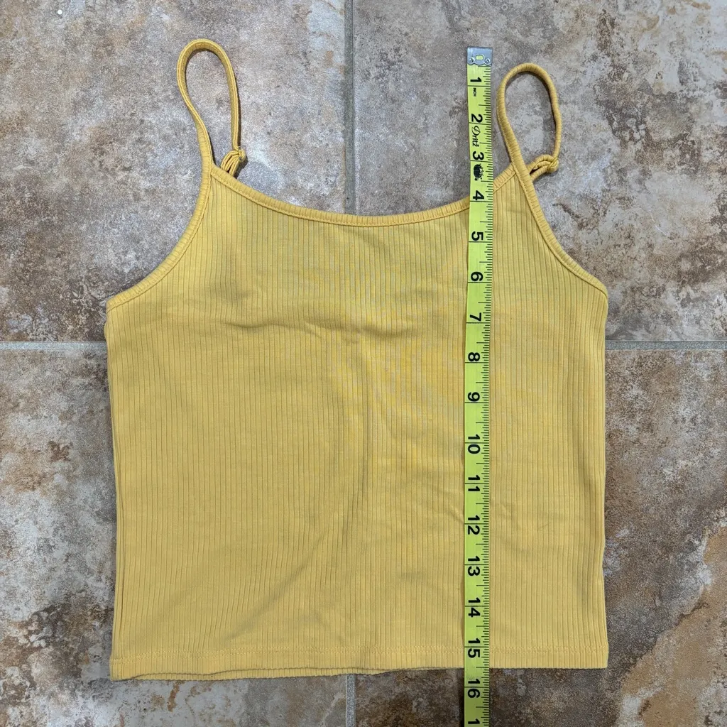 American Eagle Ribbed Spaghetti Strap Cropped Tank Tops - Bundle of 3 - Image 5