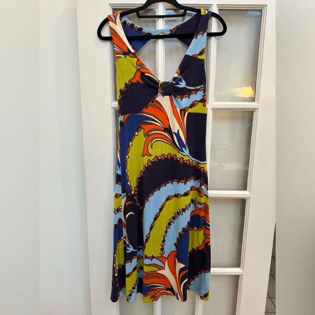 Vintage Betsey Johnson Y2K Rocker Retro Pinup Jersey Stretch Bow Dress Size M - Image 10