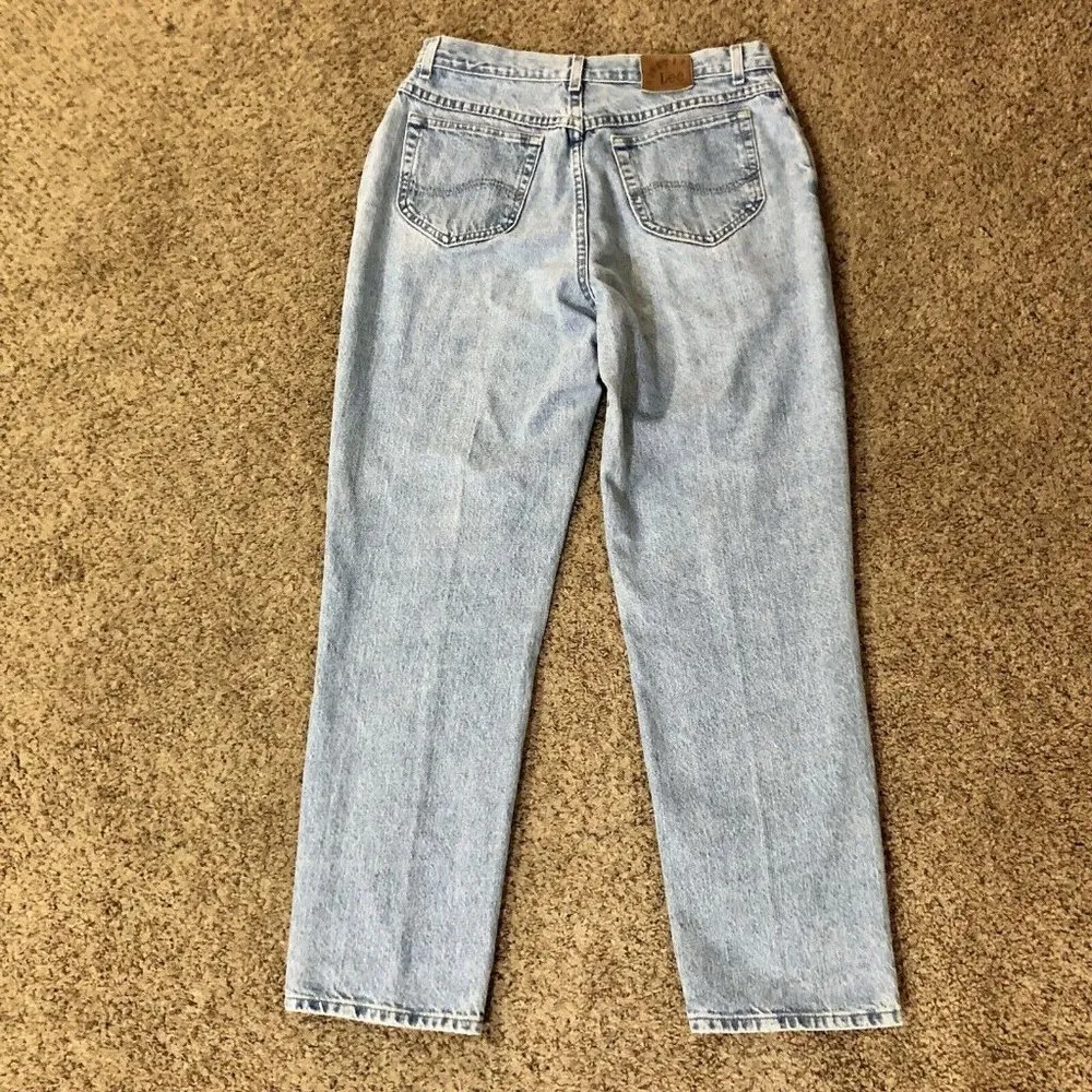 Vintage Riveted Lee Jeans Womens 12? Used - Image 4