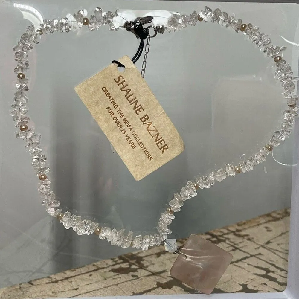 NWT artist Shaune Bazner 16” necklace. Silver - Image 3