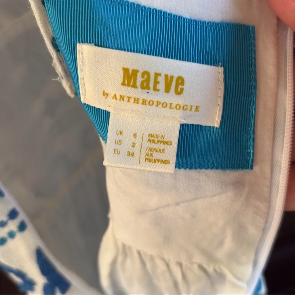 NWT Anthropologie Maeve Seaside
Embroidered Midi Sundress Size 2 Retail
$260.00 - Image 15