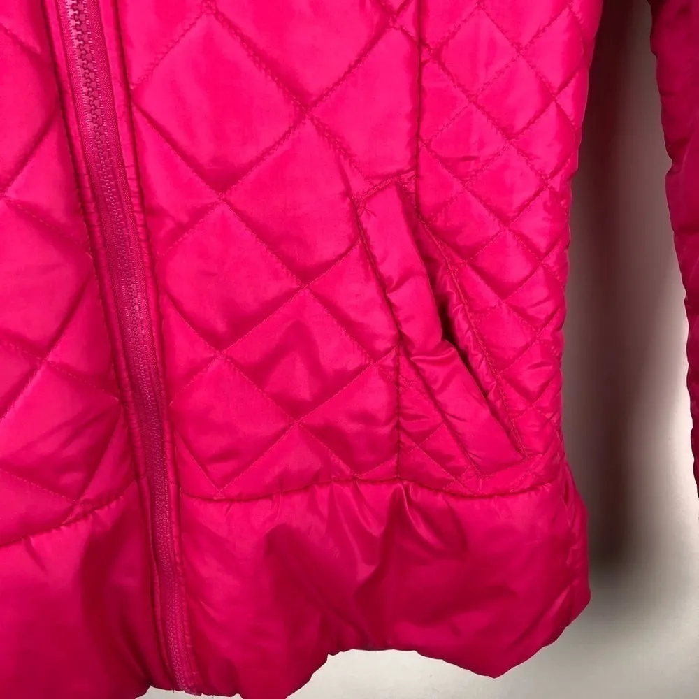 Xhilaration Pink Quilted Puffer Jacket Small Puffy - Image 2