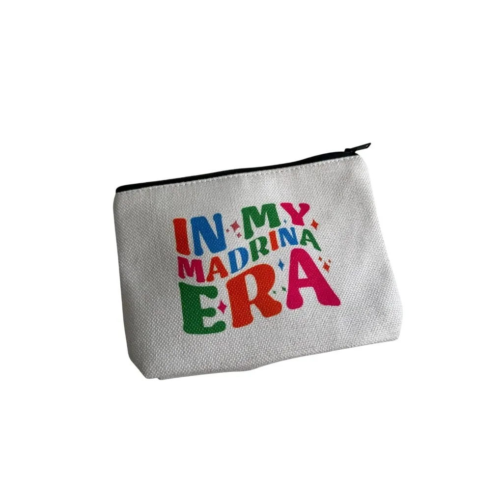 IN MY MADRINA ERA Cosmetic Makeup Bag NEW NWOT - Image 2