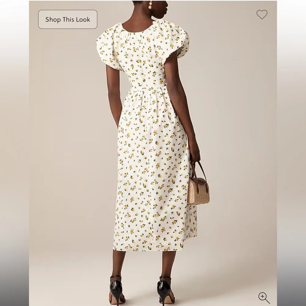 J Crew Cecily dress in budding rose print floral Sundress - Image 2