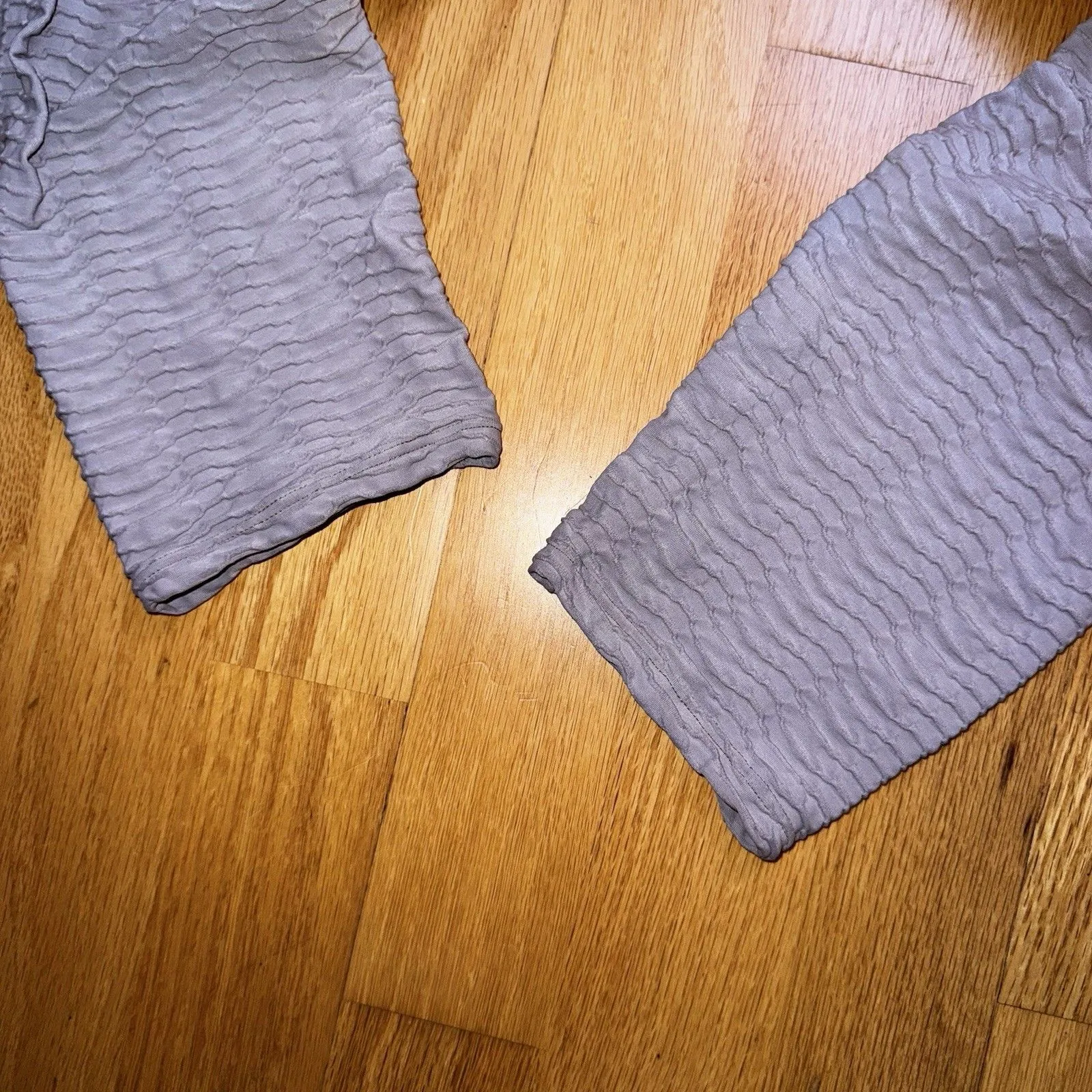 Booty By Brabants Croco Skin Seamless Leggings Light Purple Lilac One Size - Image 8