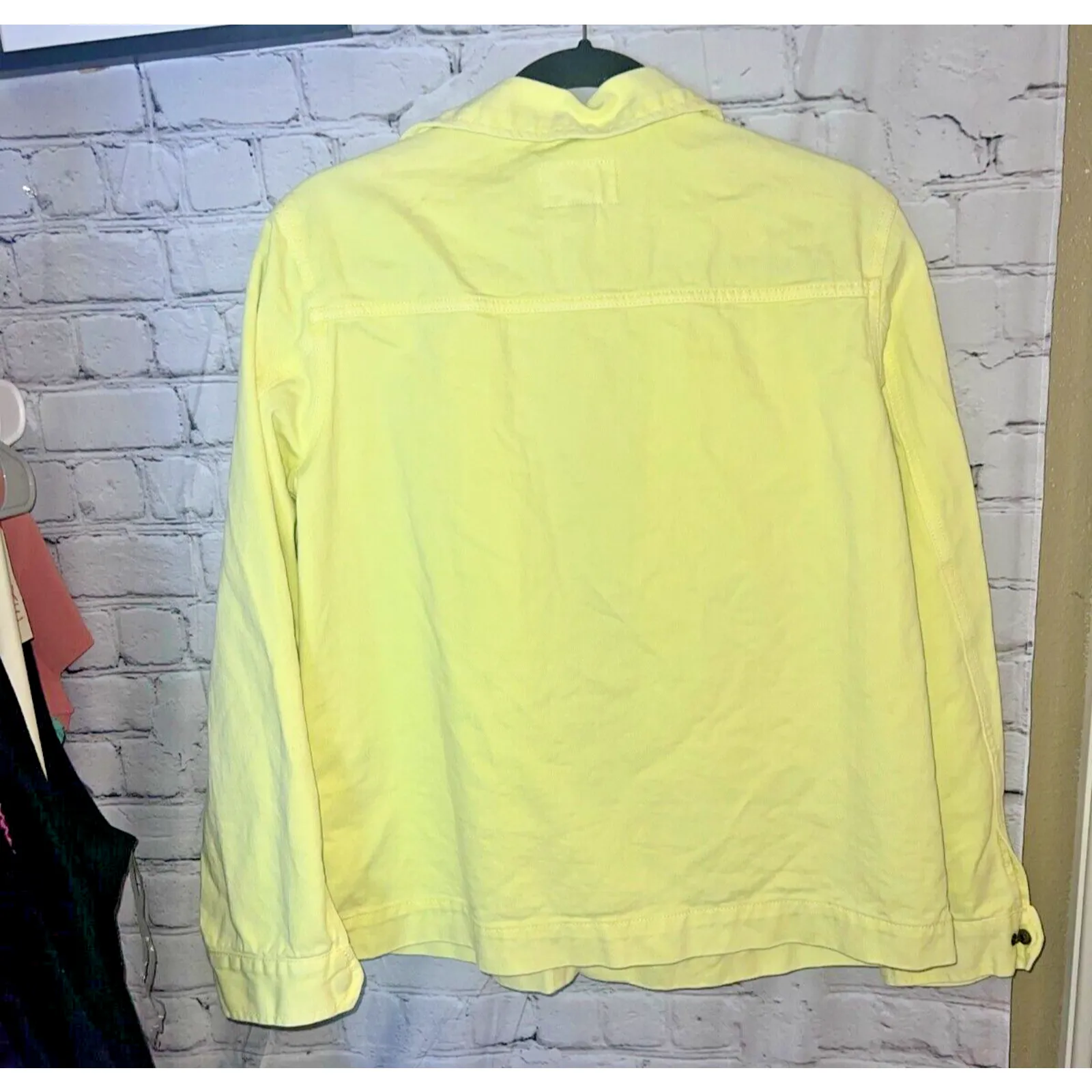 Universal Threads Universal Thread Long Sleeve Snap Front Denim Chore Jacket Women's - Size S - Image 7