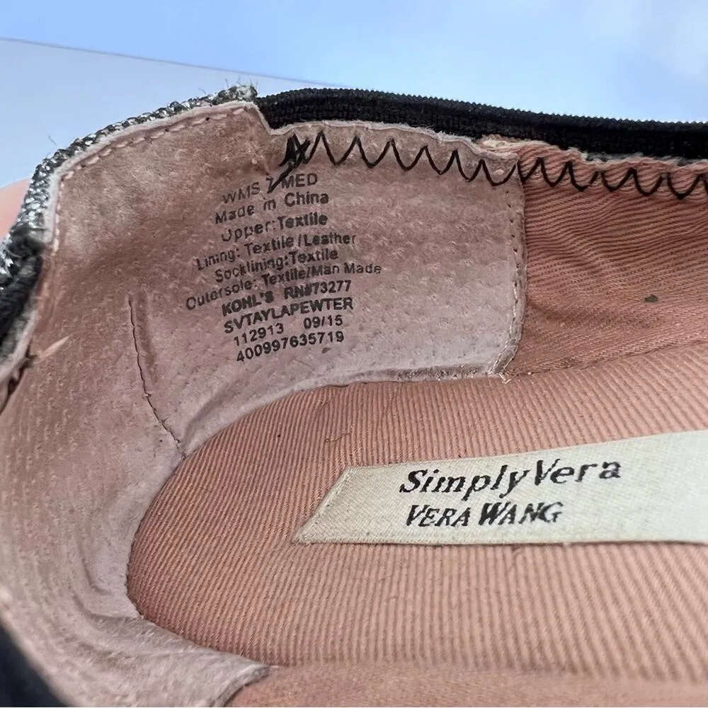 Simply Vera Vera Wang Women's Embellished Ballet Flats - Image 11