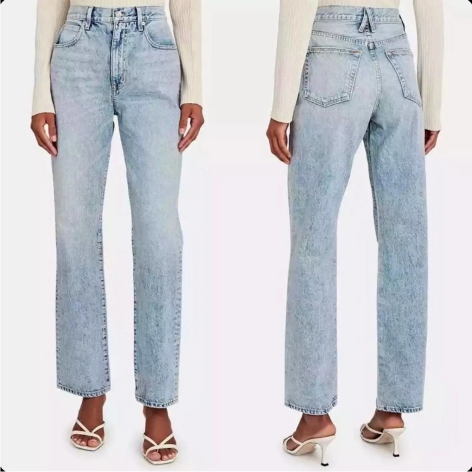 SLVRLAKE London Light Blue Crosby High - Image 9