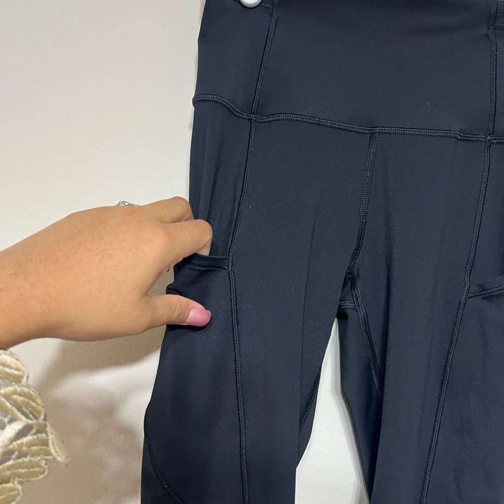 Lululemon Black Fast & Free II 7/8 25in 2 Women - Image 5