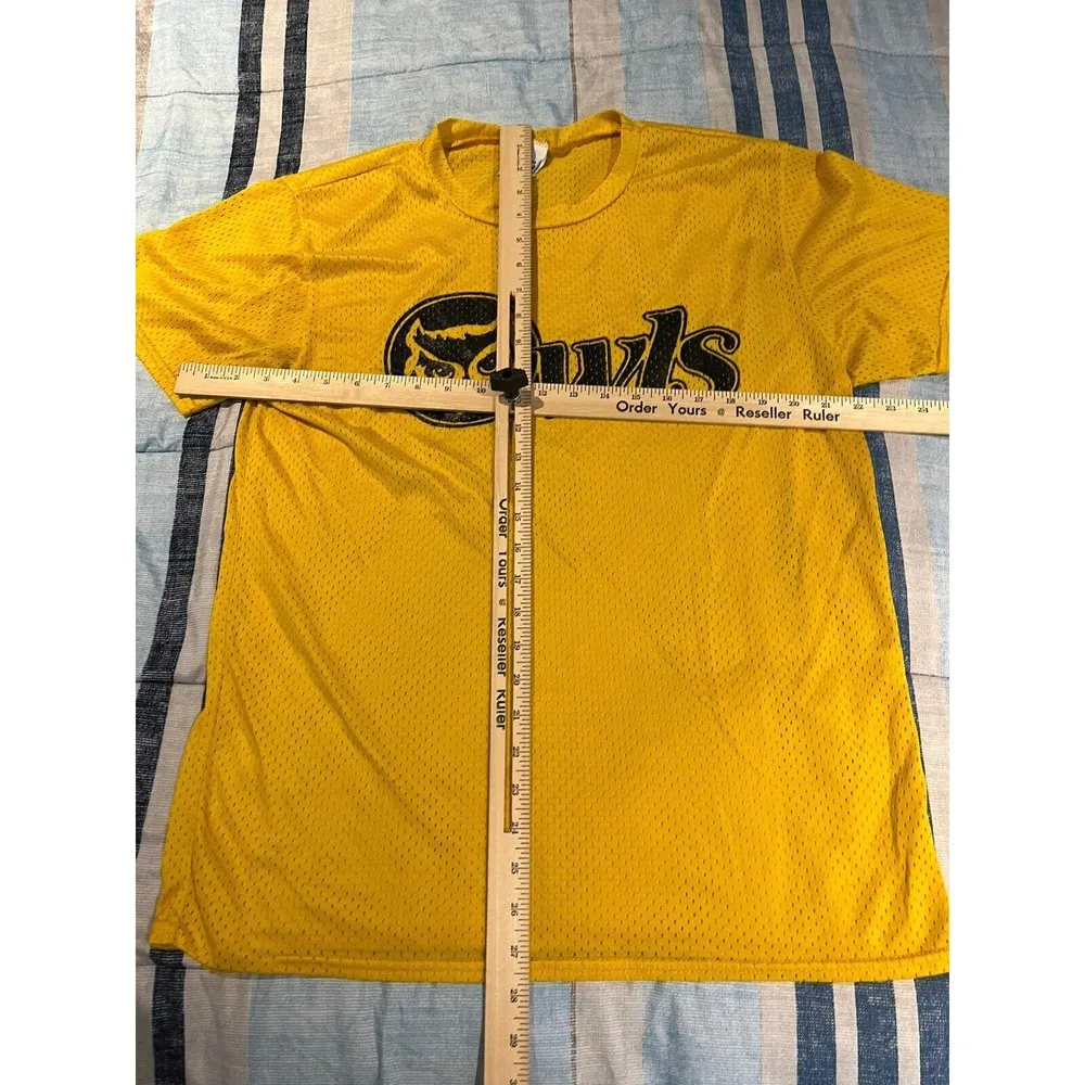 Speedline Athletic Wear women's M jersey University of Kennesaw State Owls Yellow Size M - Image 3