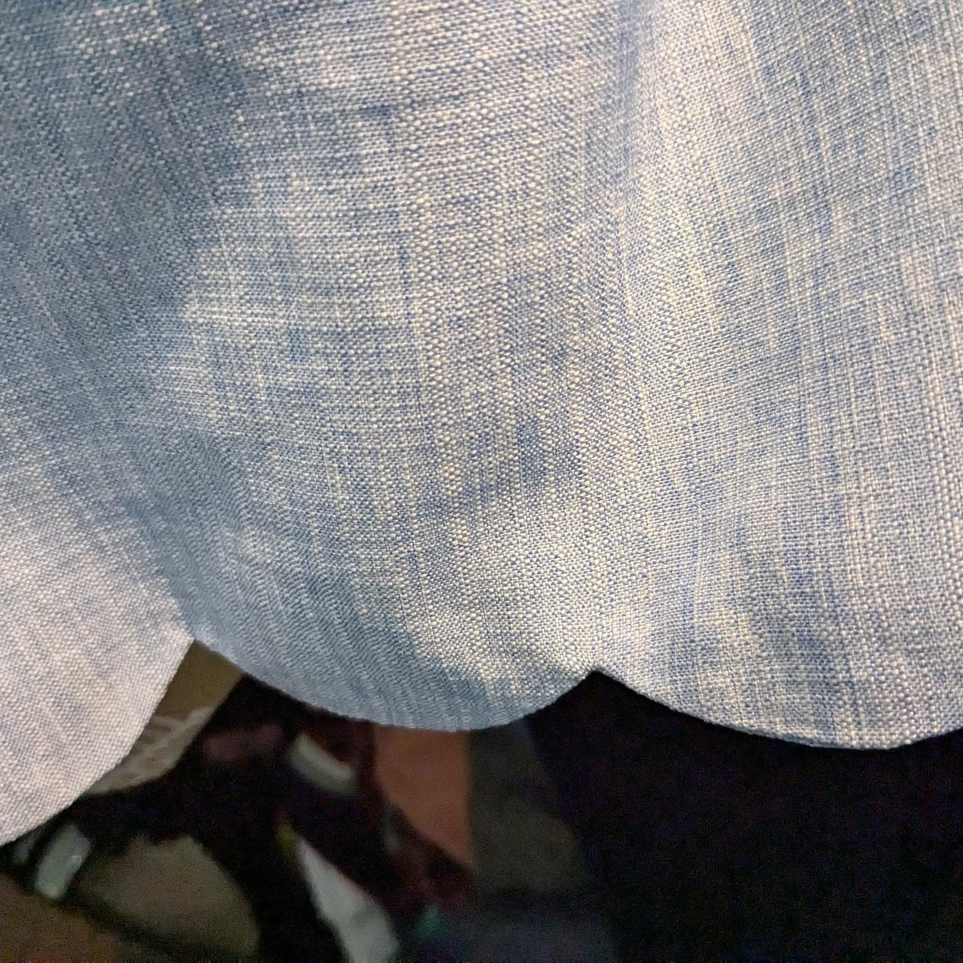 Love Riche Scalloped Shorts in Light Blue - Image 13