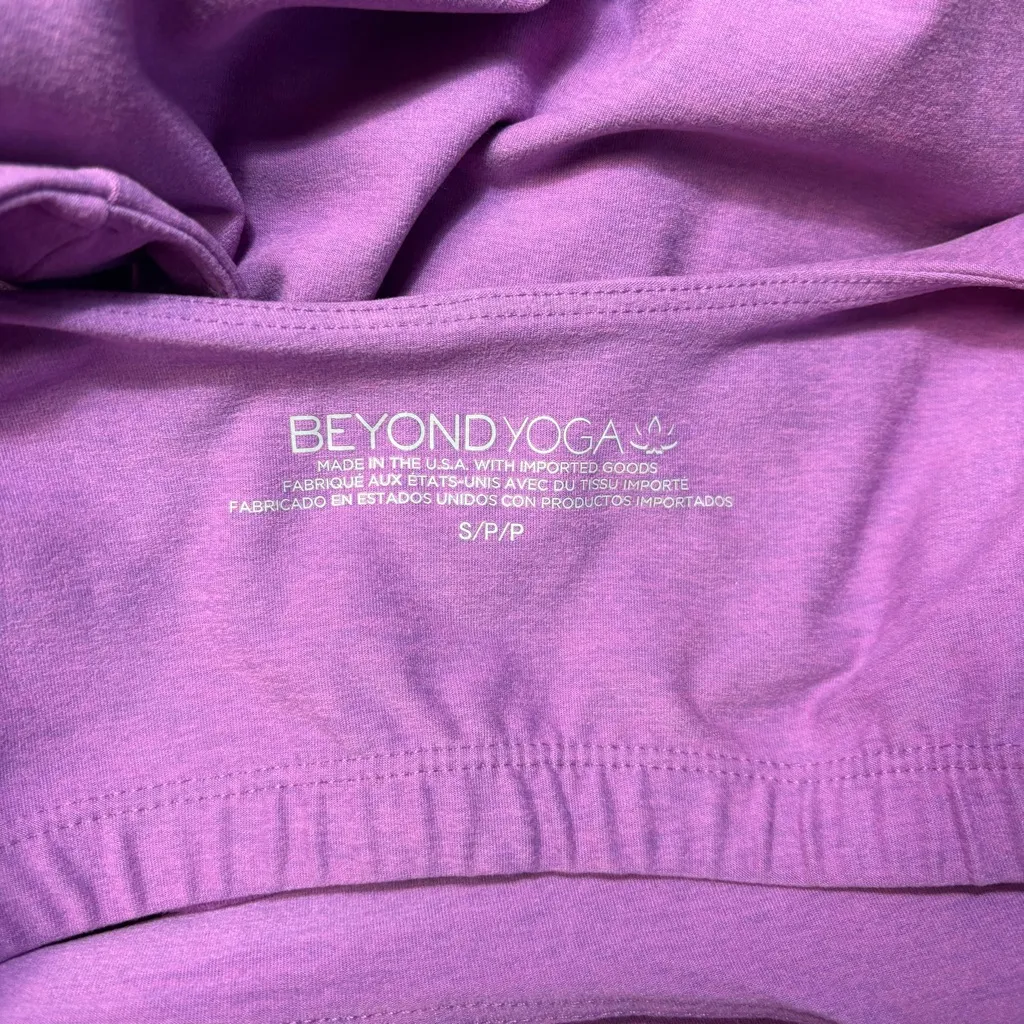 Beyond Yoga Women's Midi Dress Sleeveless Shelf Bra Purple‎ Lavender Size Small - Image 6