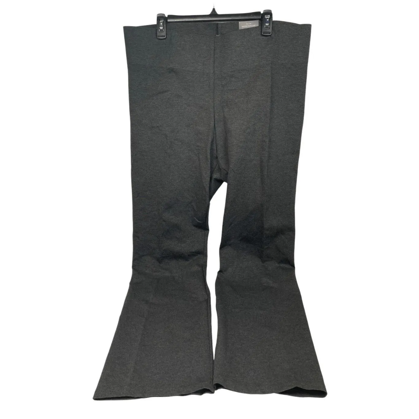Worthington Flare-Leg Bootcut‎ Pants Heather Gray 1X - Image 8