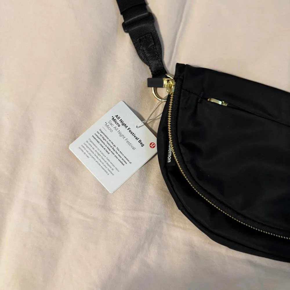 Lululemon Athletica All Night Festival Bag Micro - Image 3