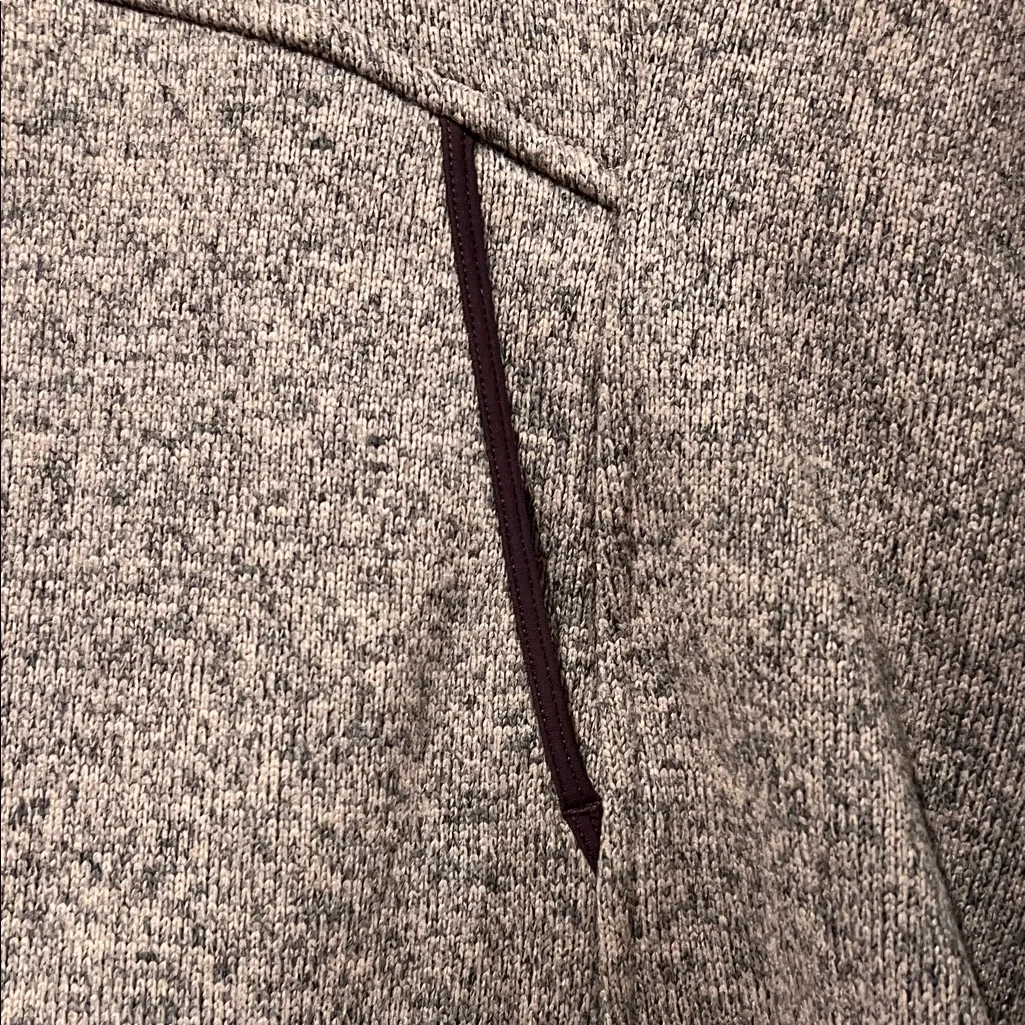 Lululemon Heather Purple Women Long Sleeve 1/2 Zip Up Pullover Hoodie Jacket‎ 8 - Image 3