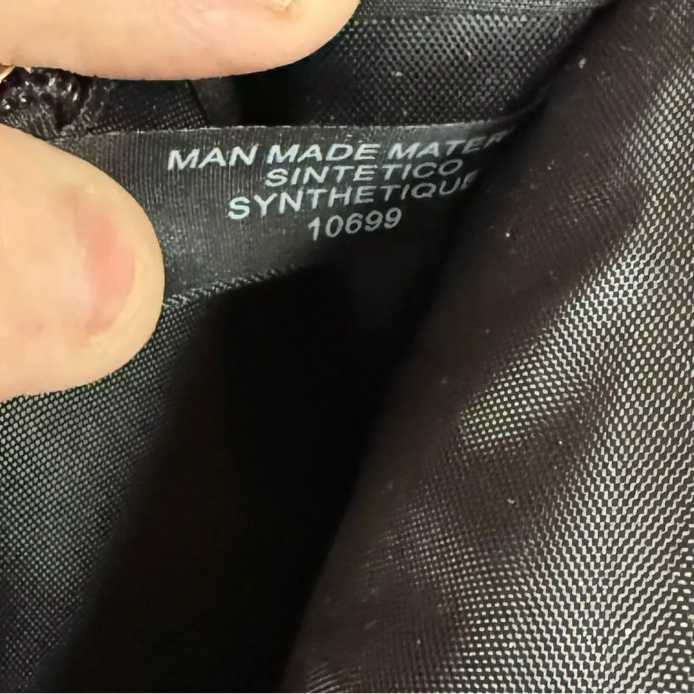 Tamari‎ faux leather long trifold wallet with RFID protection - Image 6