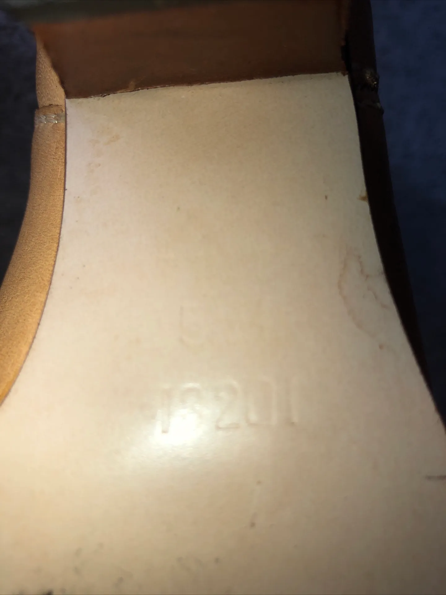 Vintage Cowboy Western Boots Size 5.5 Tan Leather - Image 10