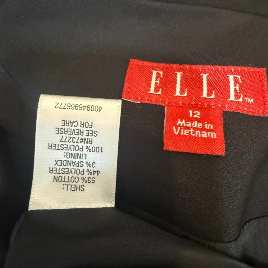 Elle 12 2 button front fitted blazer jacket suit separate C 2654 - Image 5