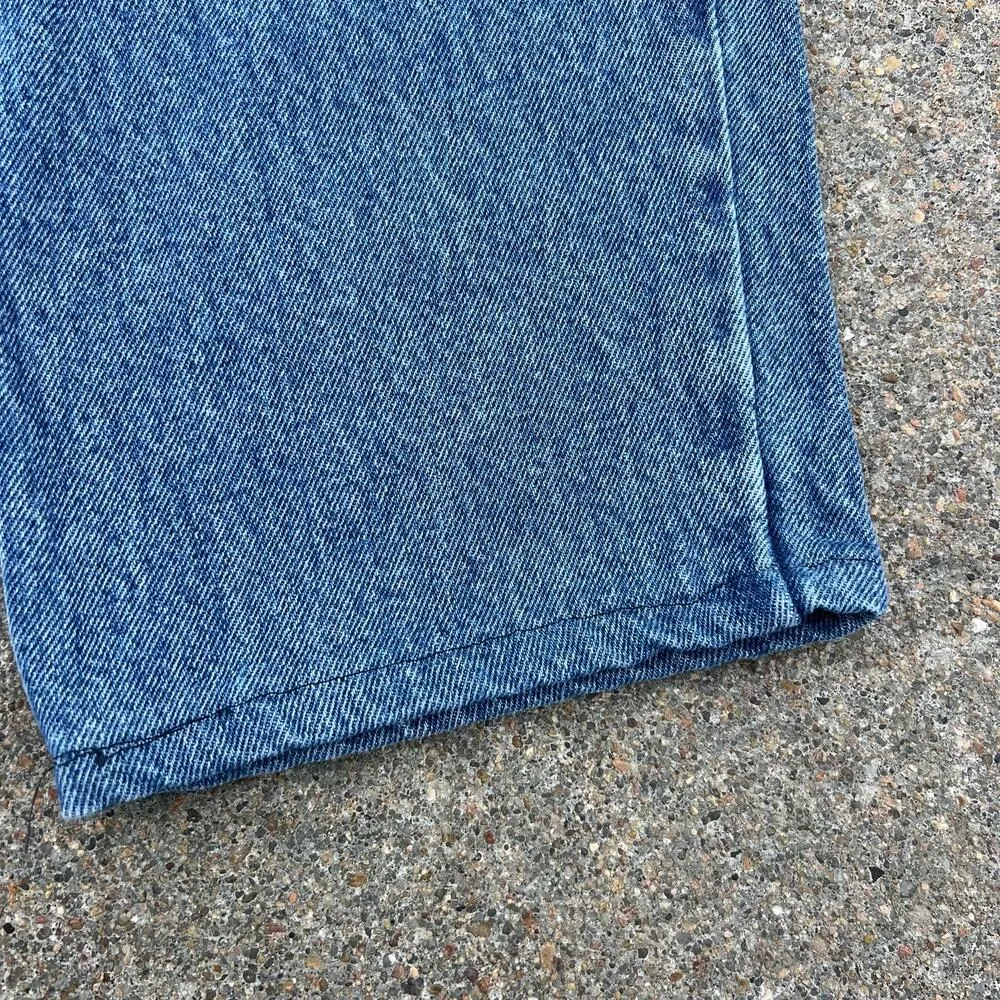 Vintage Y2K Levi’s 550 Womens relaxed fit tapered leg jeans 10 Mis S - Image 5