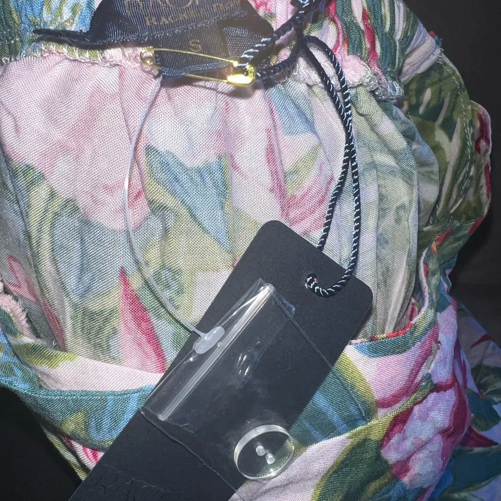 RACHEL ROY NWT Size Small Floral Wrap Skirt, Ruffles, High/Low - Image 5