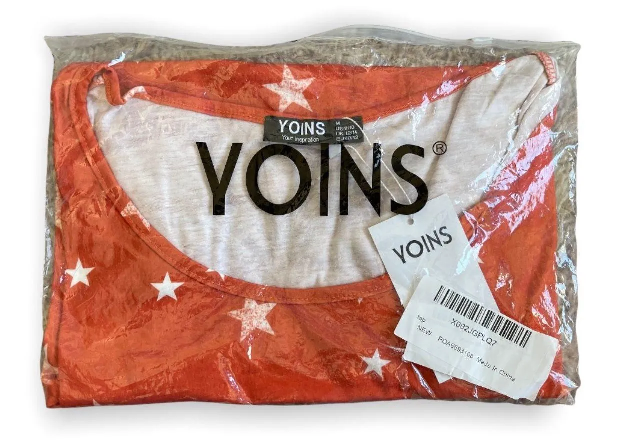 New in Package Womens  Star Ranglan Shirt - Sz M - Image 4