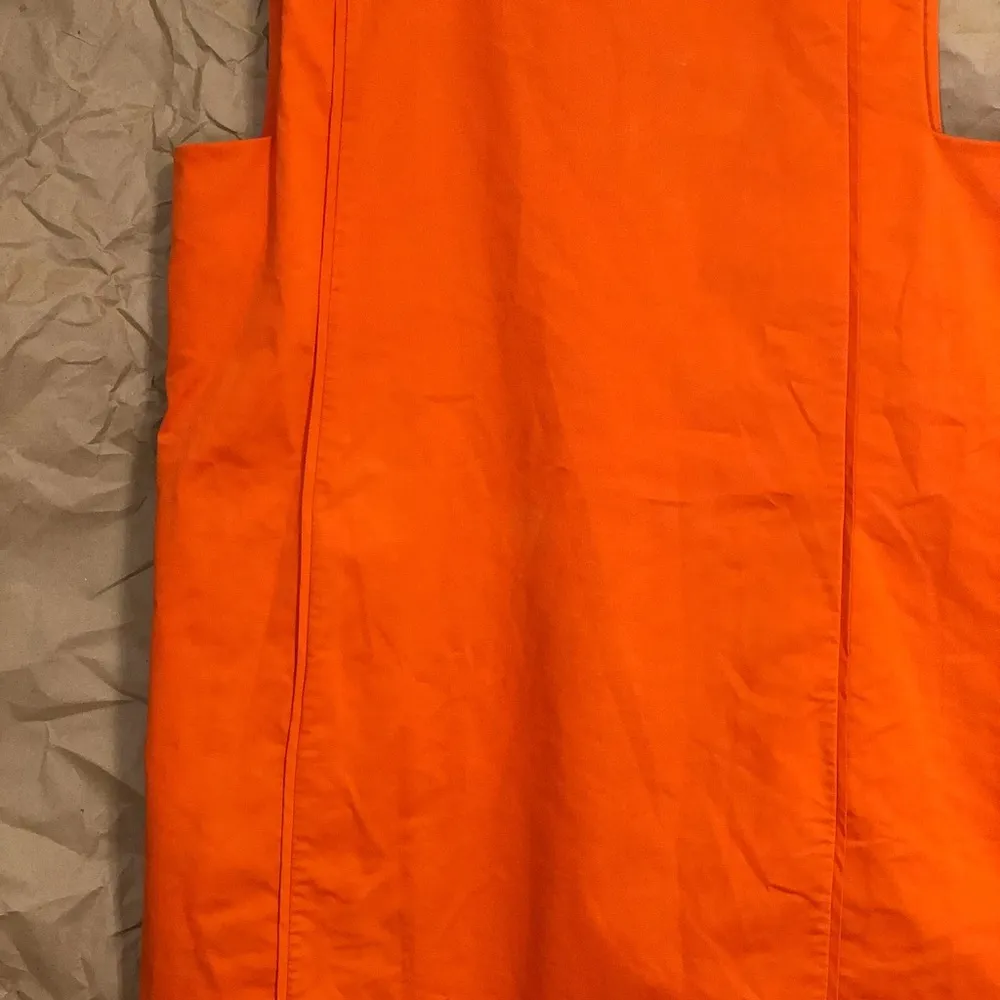 Vintage Orange Mini Dress Size L - Image 7