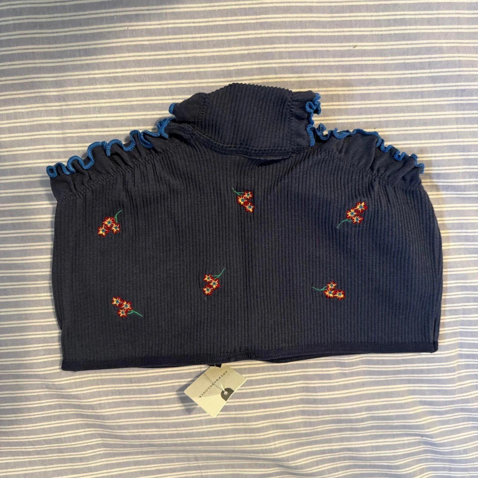 Anthropologie floral shorts - Image 2