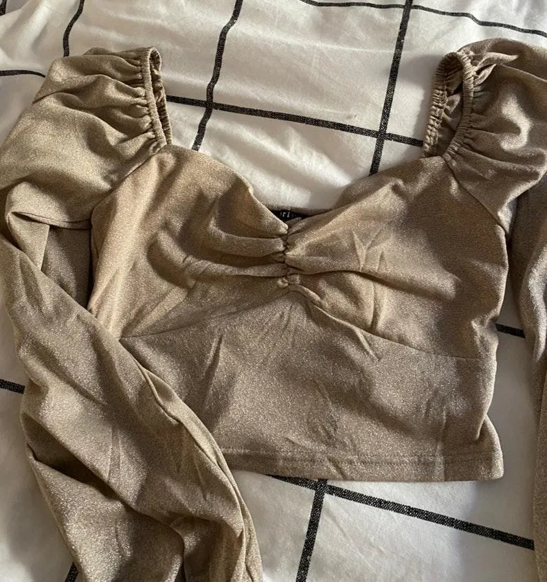 Gold Shimmer Top - Image 2