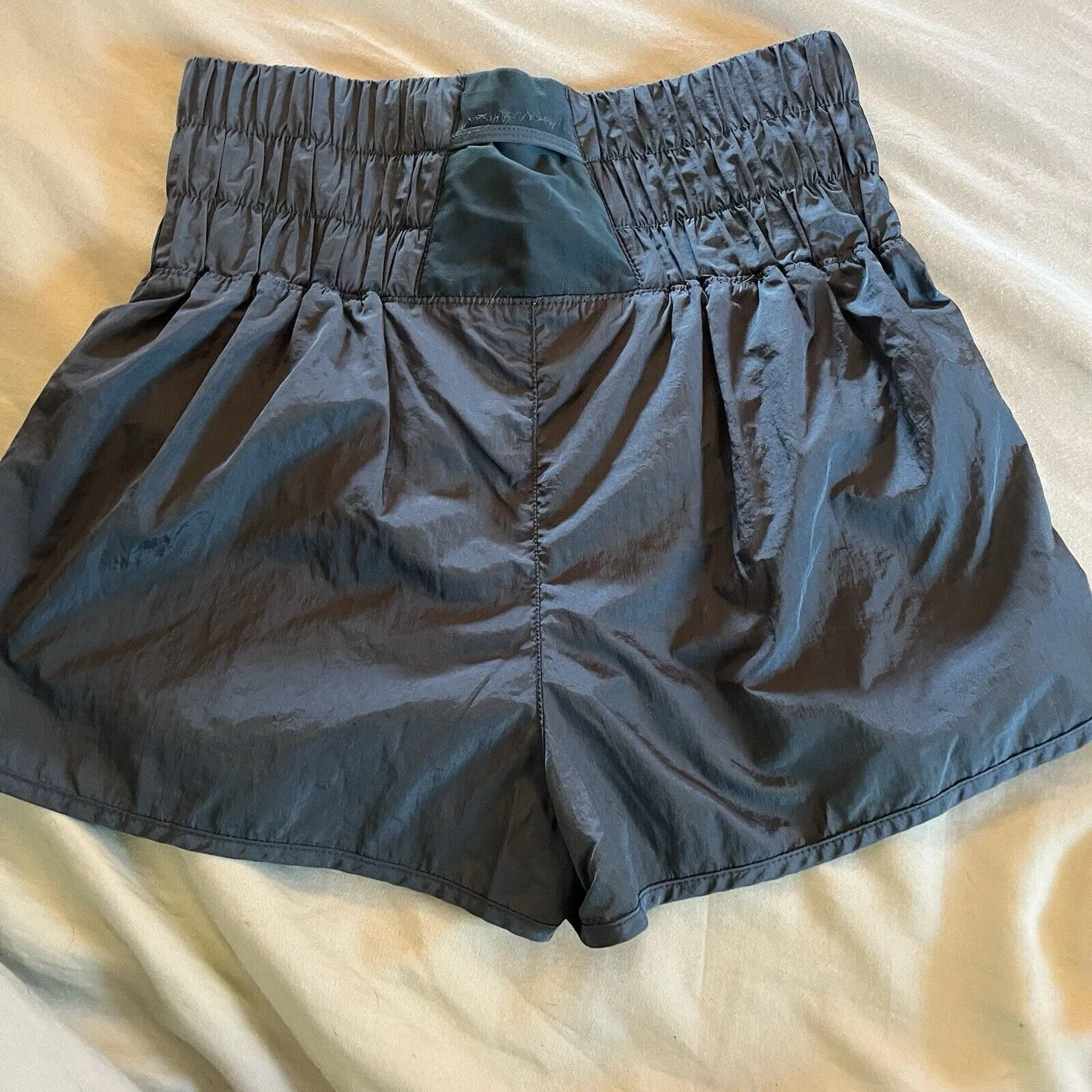 FP Movement Womens High Rise Elastic Waist Athletic Shorts Blue Green Size L Size L - Image 3