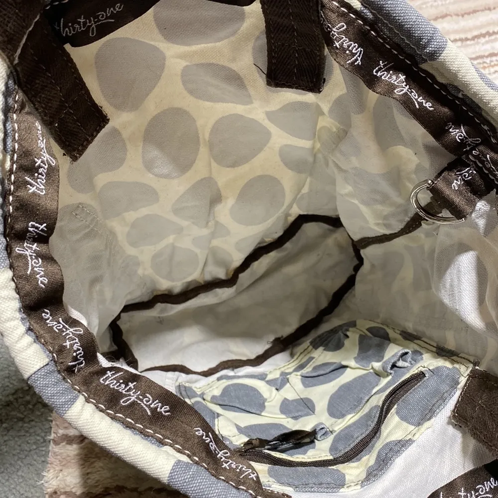 Thirty One Retro Metro Bucket Bag​​ Gray - Image 6