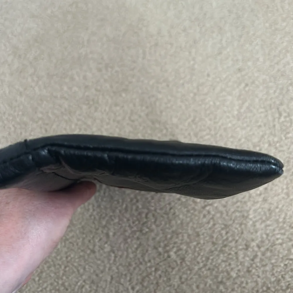 Great American Leatherworks Black/Red Clutch Black - Image 7