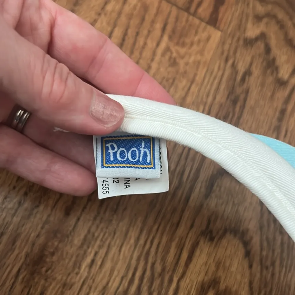 Vintage Winnie the Pooh Disney Visor White - Image 6