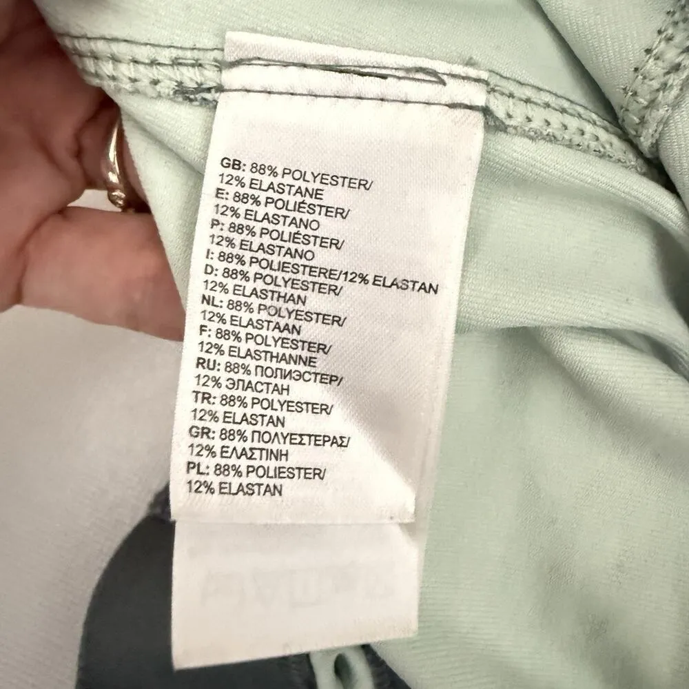 The North Face Legging Womens L Balsam Cropped Zip Pocket Gym Hiking Outdoors - Image 4