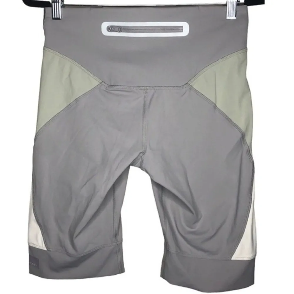 Adidas x Stella McCartney Biker Shorts Medium Gray - Image 4