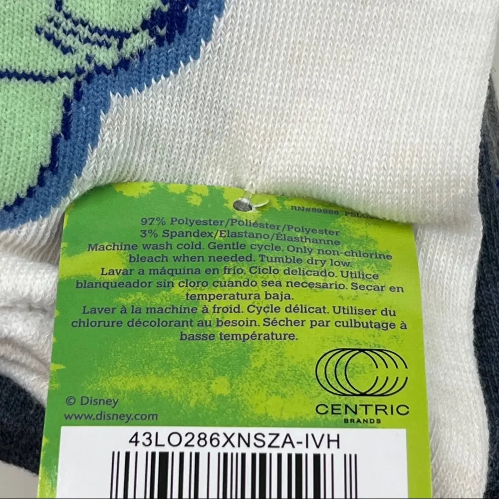 Disney Lilo and Stitch No Show Socks 10 Pairs Womens Novelty Gift Disney World - Image 12