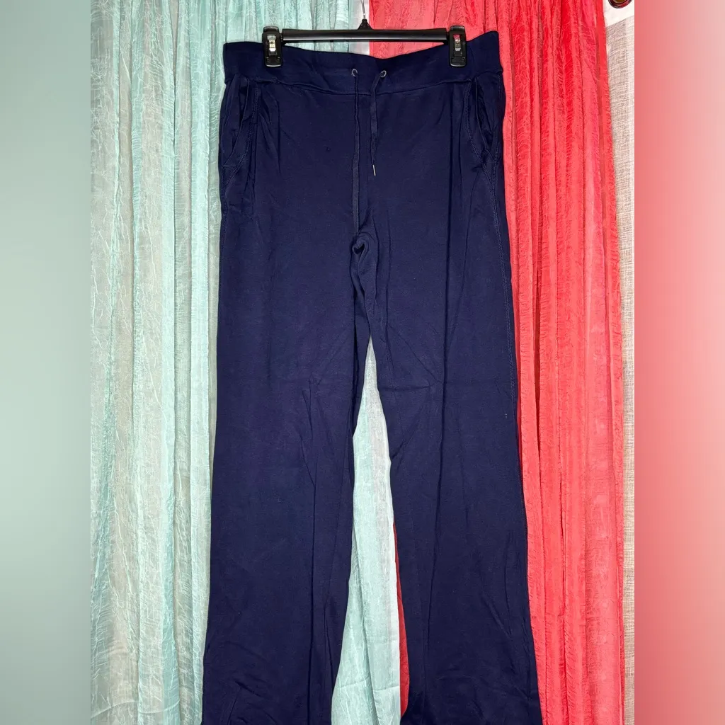 Lauren Active Ralph Lauren Navy Lounge pants Blue Size L - Image 2