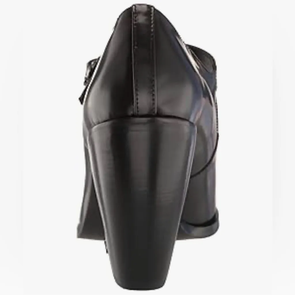 NEW Black Sam Edelman Leather Aleksa Mary Jane Pump 5 $170 - Image 4