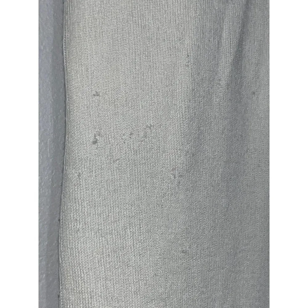 John Elliott Cotton Corduroy Cropped Sweatpants in Basalt Small New White - Image 9