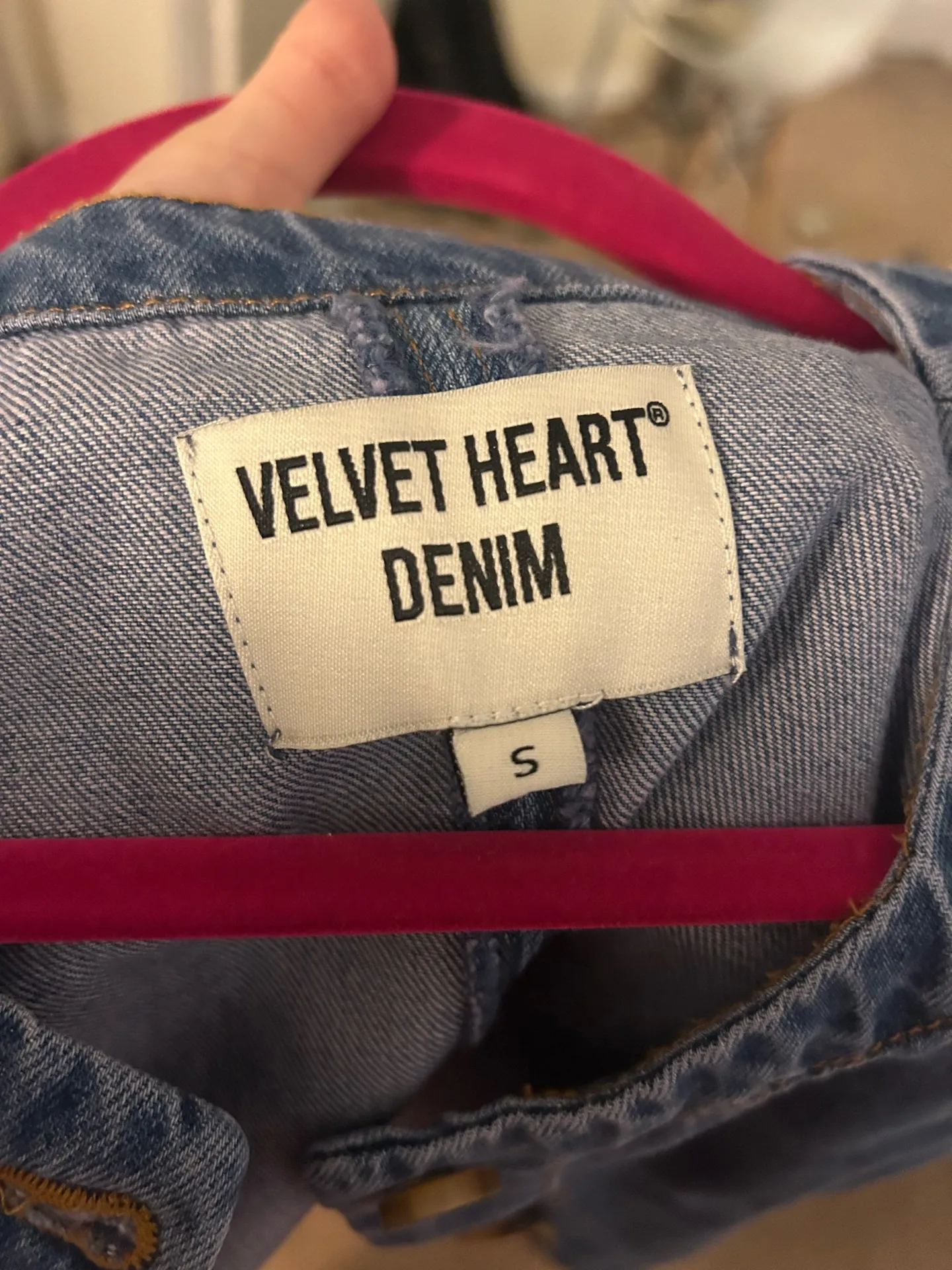 Denim vest top Blue - Image 3