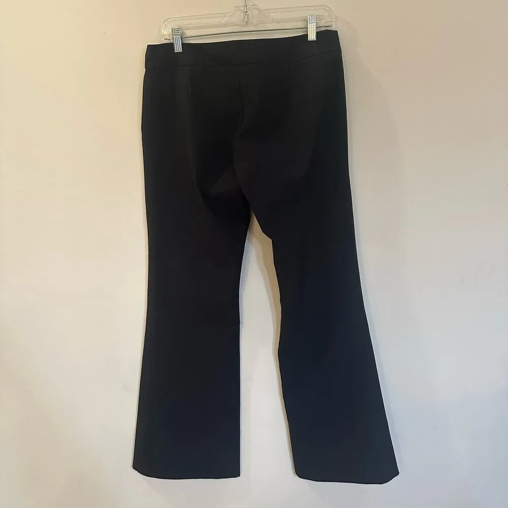 Women's Warehouse Black Wide Leg Pants Sz 10L Long Length Pants - Image 4