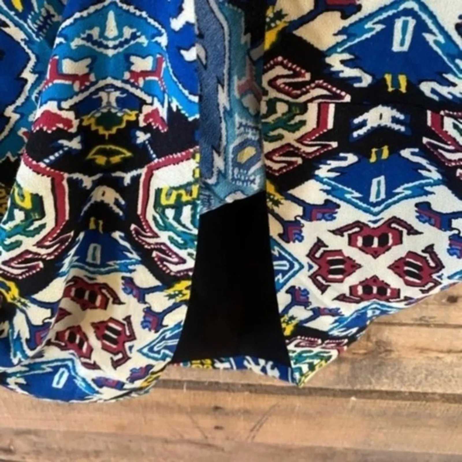 Fifteen Twenty‎ Multi Color Aztec Dress Size XS - Image 8